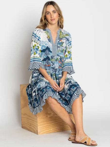 LulaLife Dita Dress Ocean