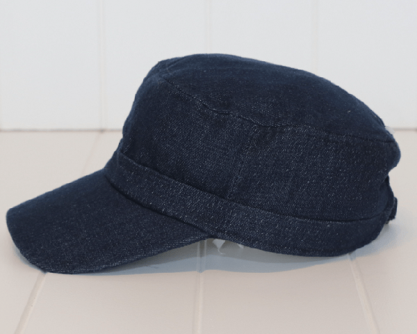 Sundaise hats Drk denim Army cap dark denim