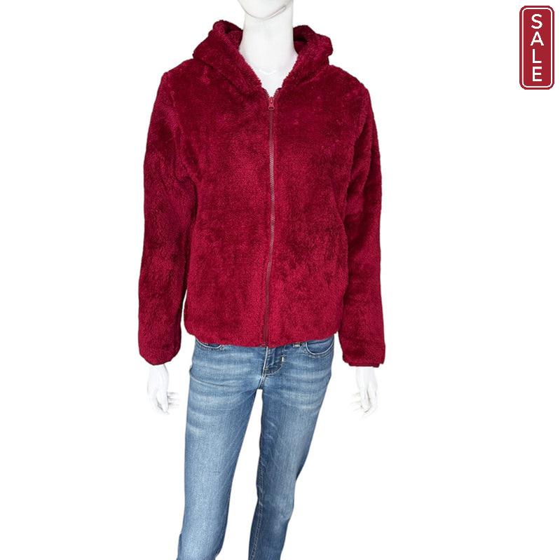 Teddy Fur Hood Jacket