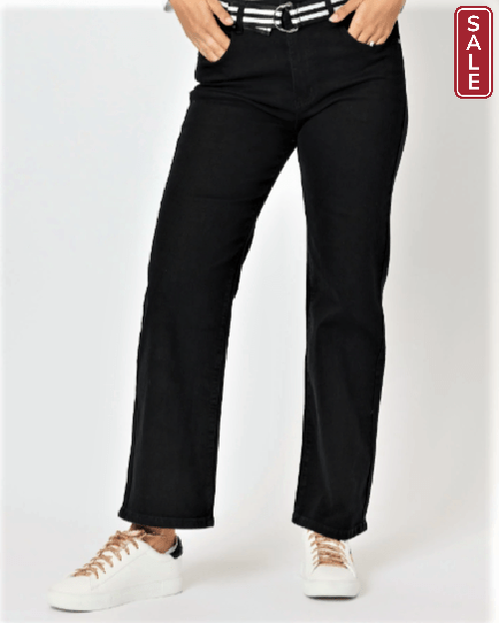Threadz Pants 10 / Black. Vickie Bootcut jeans
