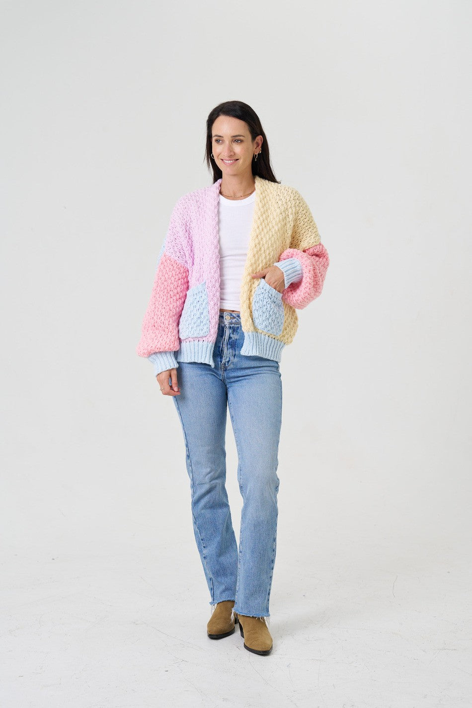 Cherry Chunky Cardigan