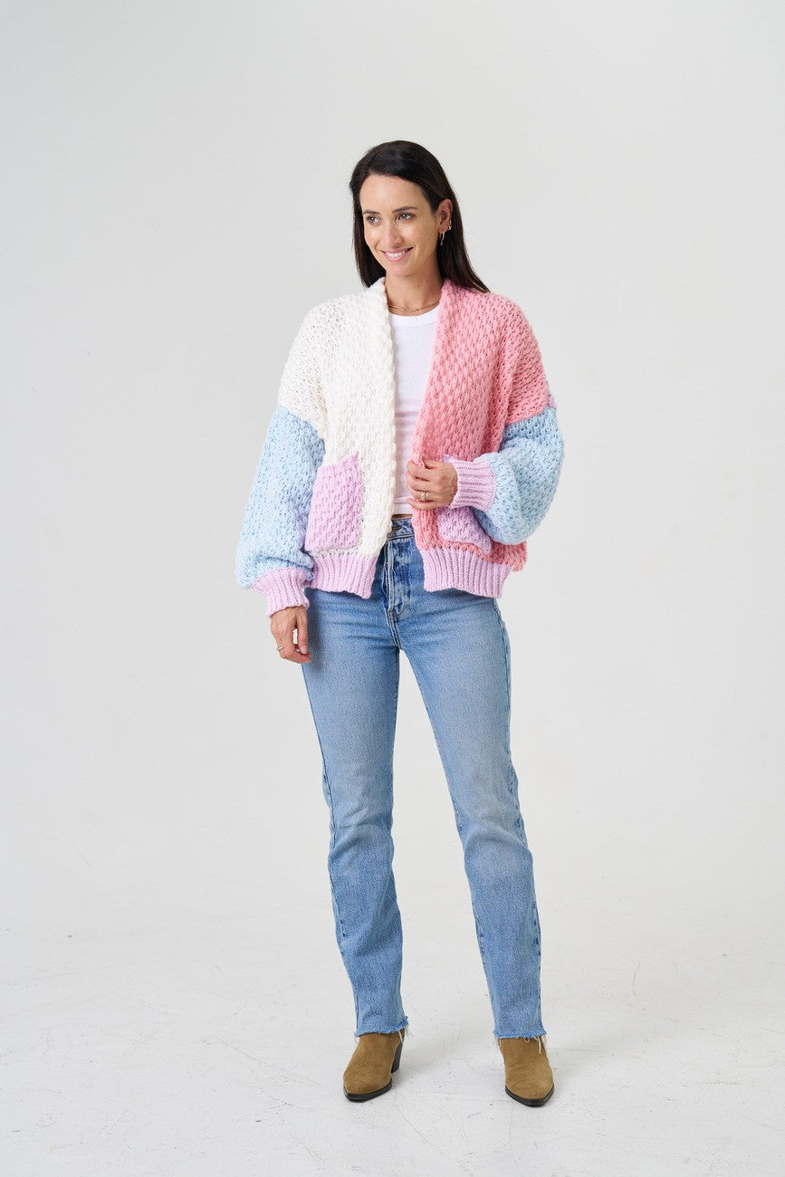 Cherry Chunky Cardigan