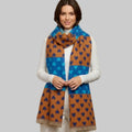 Blue Sweet Heart Scarf Tiger Tree