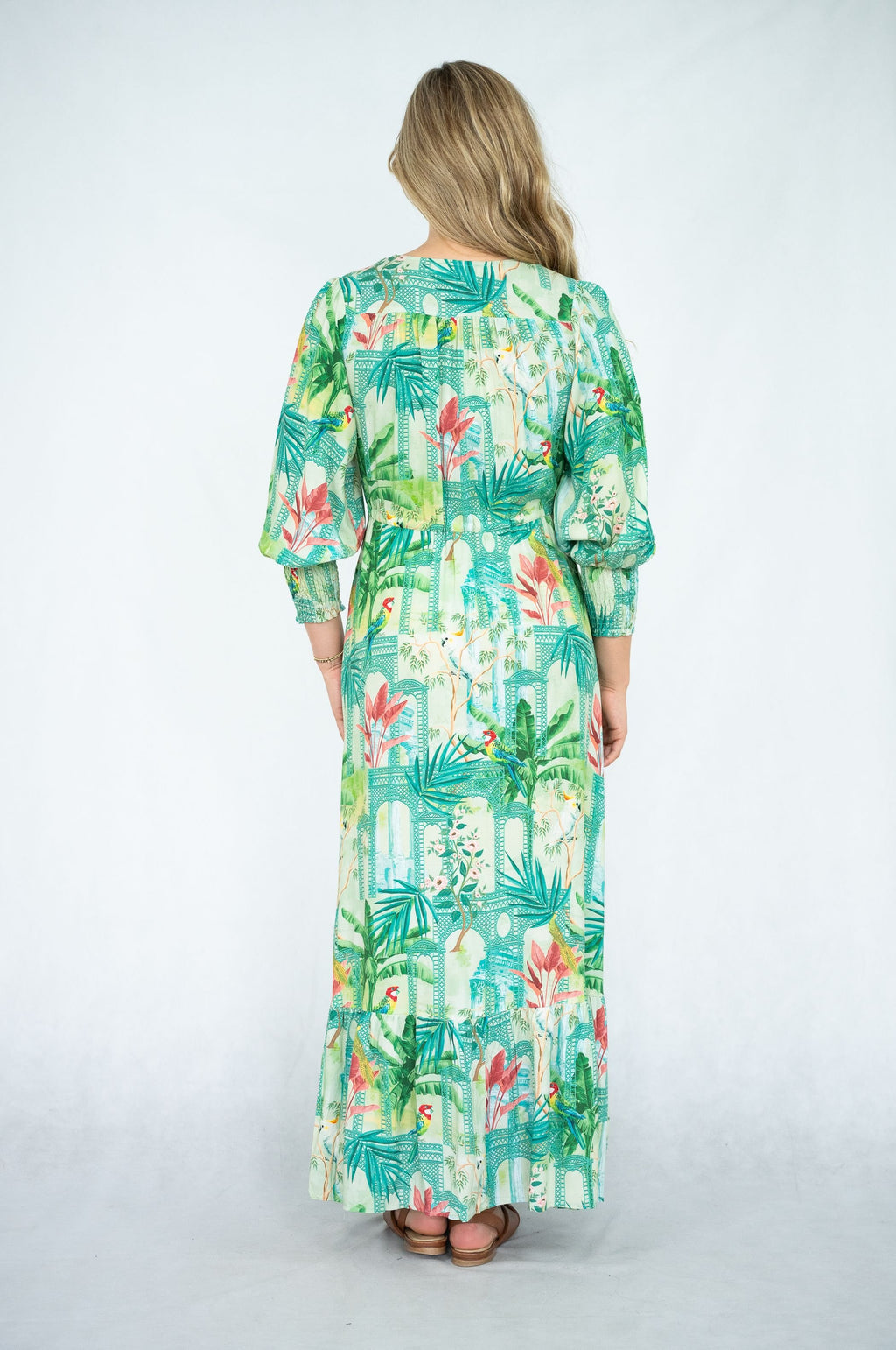 SIS Parrot Garden Dress