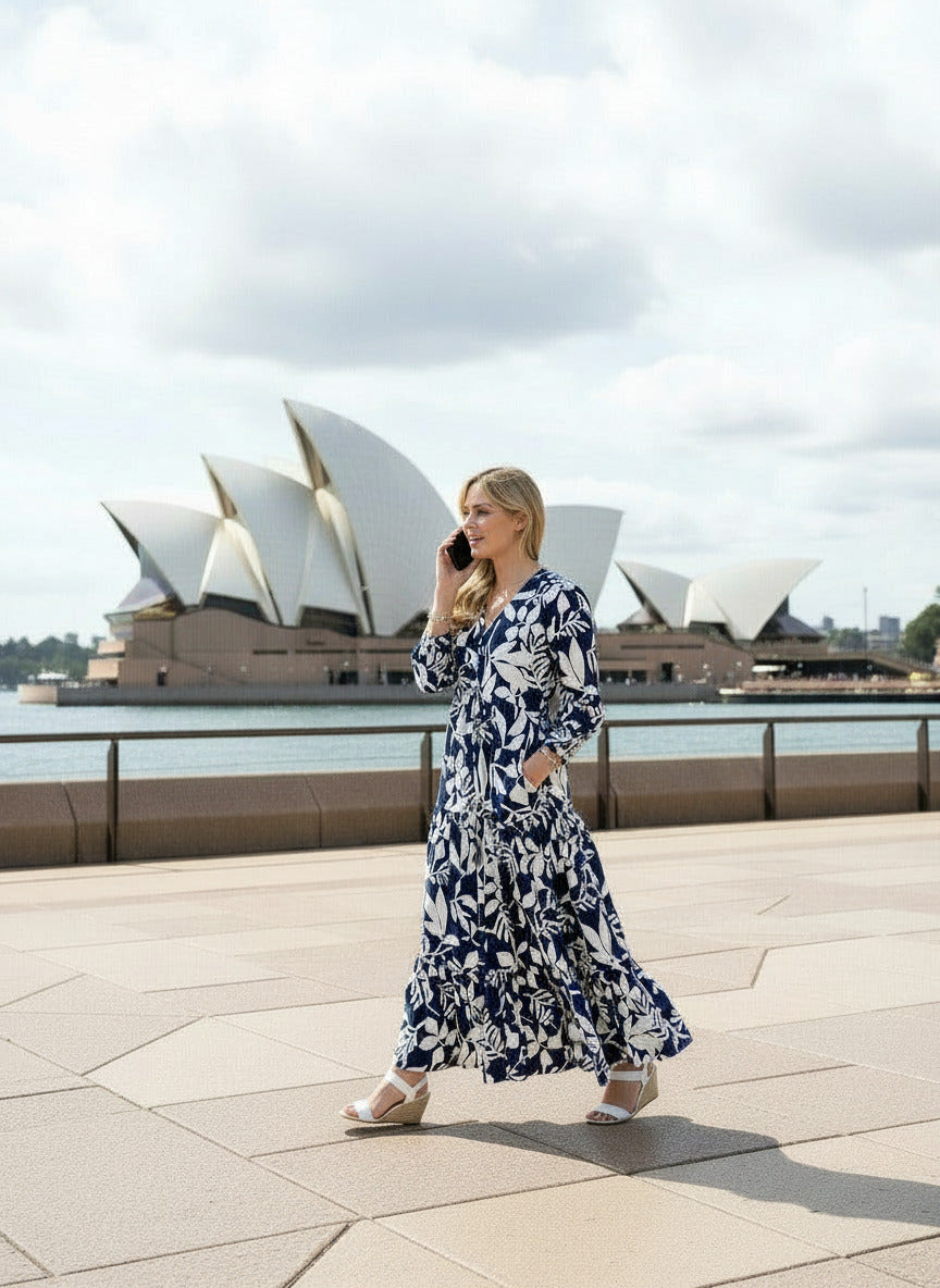 SIS Mono Petal Selma Dress