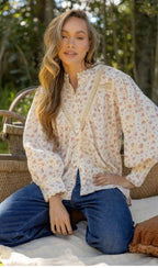 Ditsy Boho Blouse