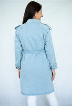 Denim Trench coat