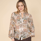 Patchwork Print Blouse So in style