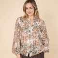 Patchwork Print Blouse So in style