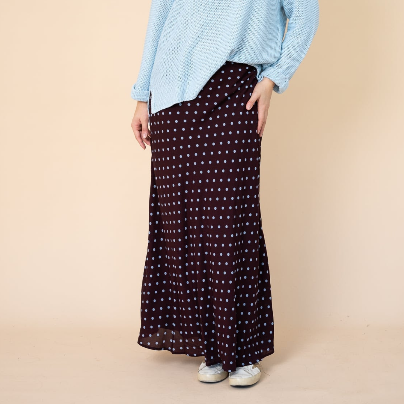 Polka Dot Skirt so in stlye