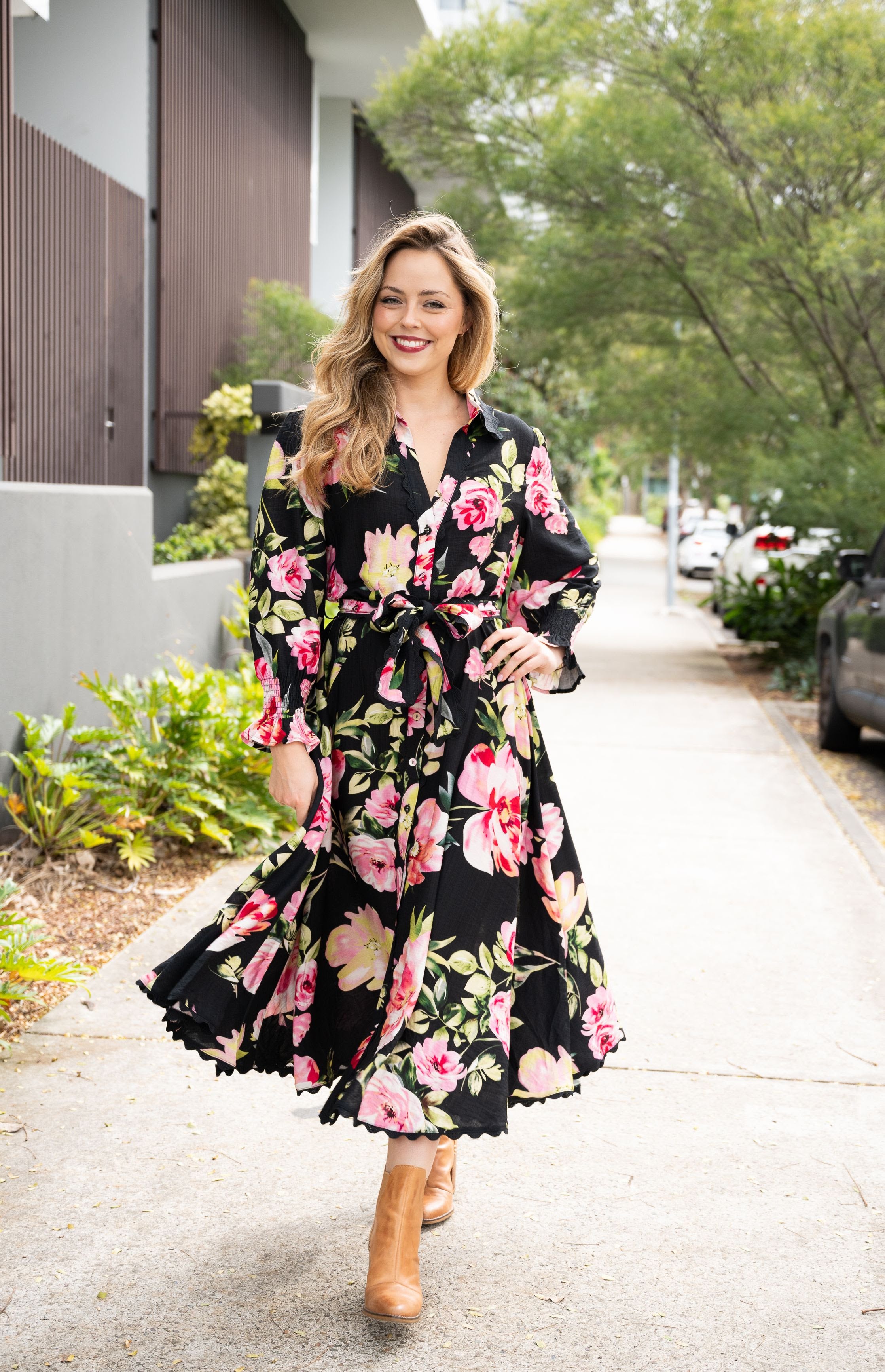 Fiona Flower Dress