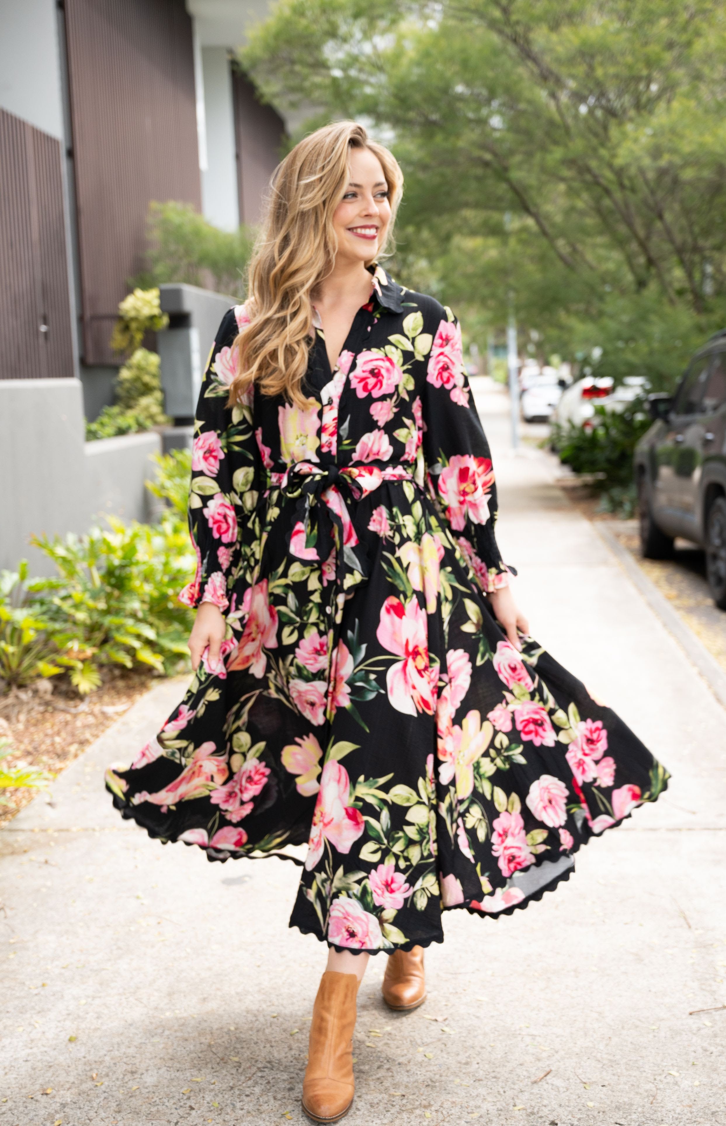 Fiona Flower Dress