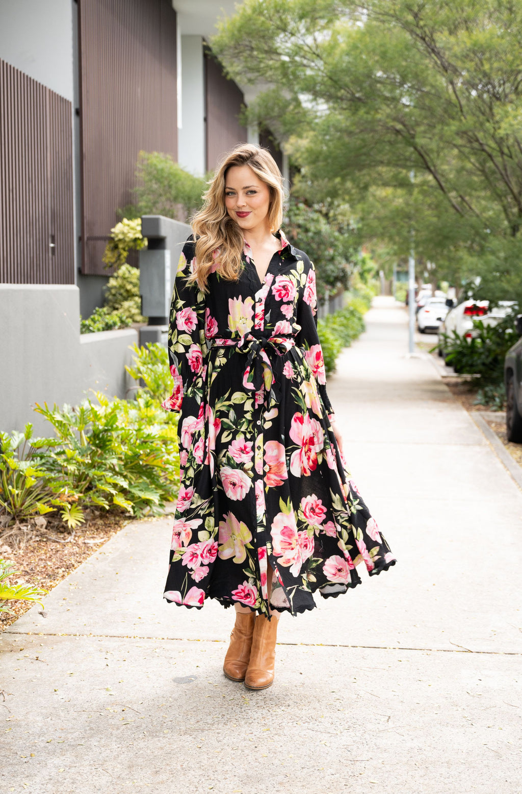 Fiona Flower Dress