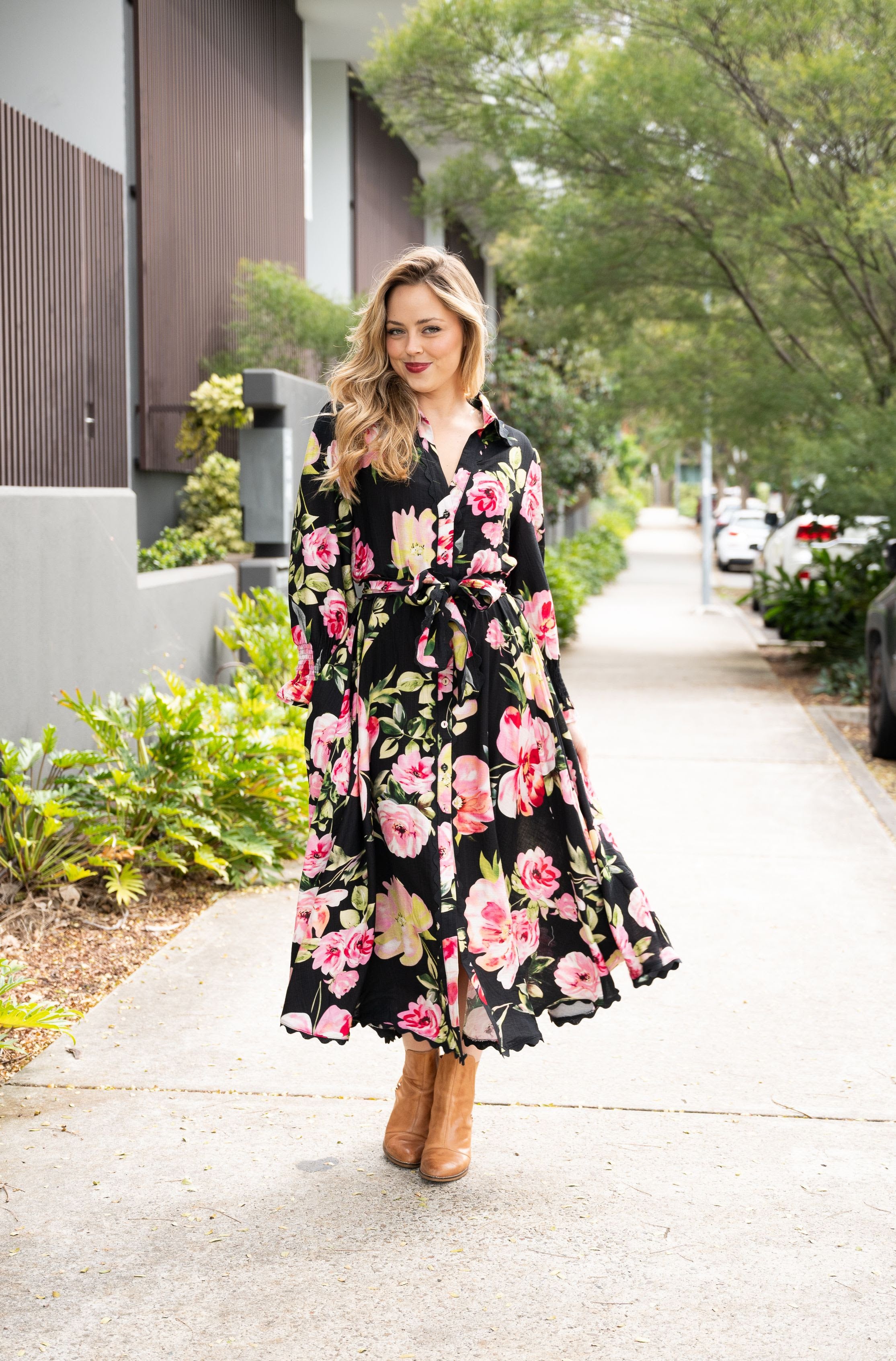 Fiona Flower Dress