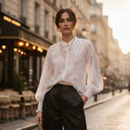 Luella Lace Blouse White So in style