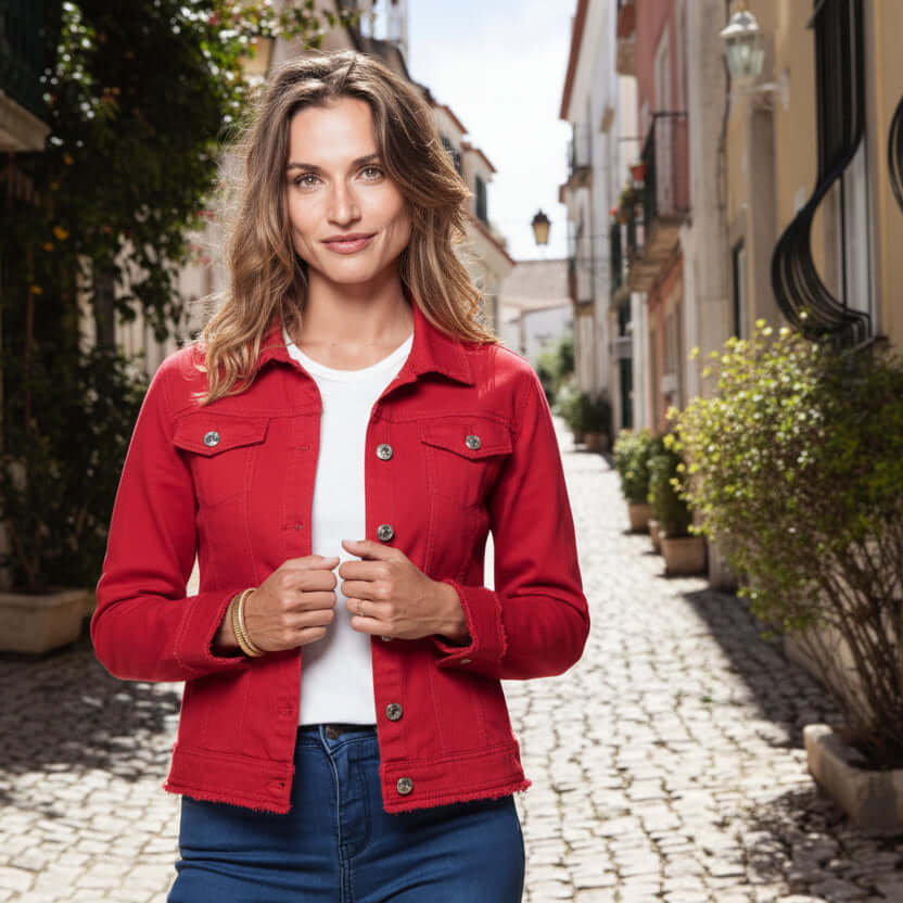 Linen Essentials Jacket Orientique