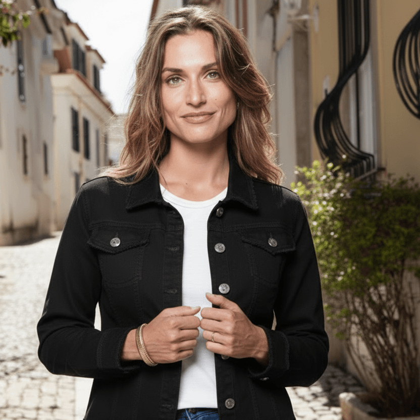 Linen Essentials Jacket Orientique