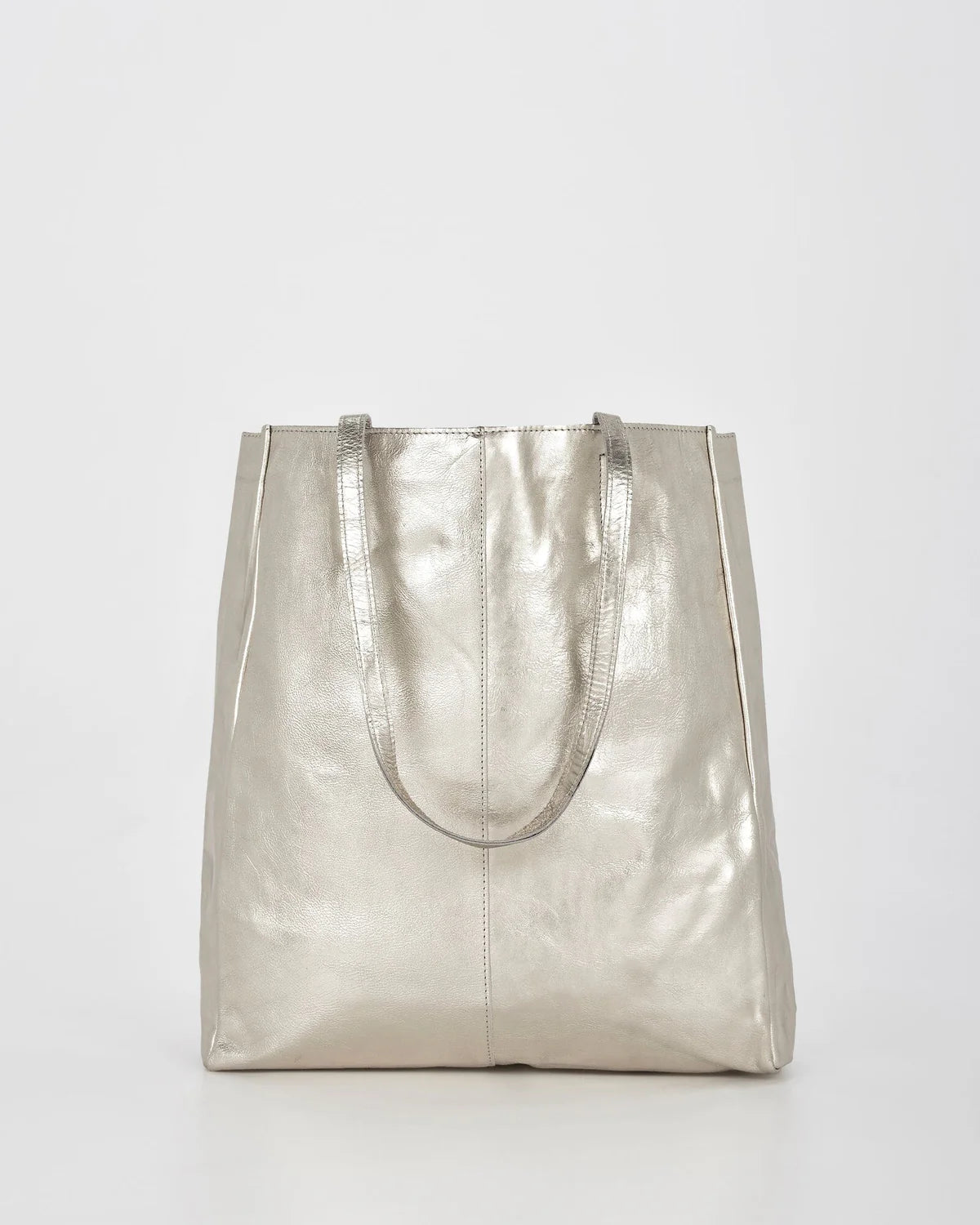Venus Metallic Leather Hobo