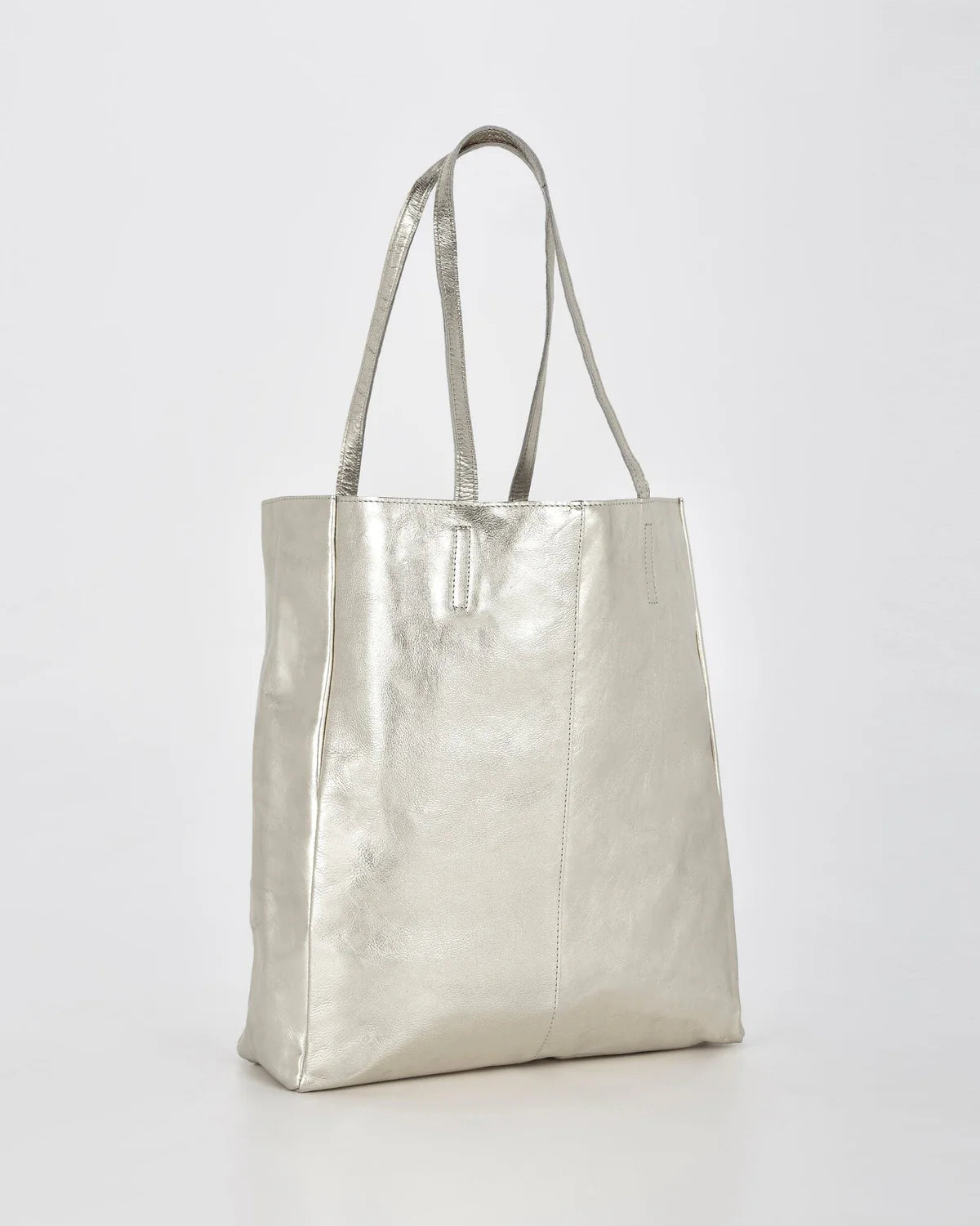Venus Metallic Leather Hobo