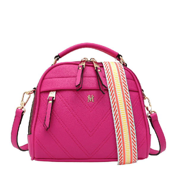 vera may Bag Fushia Amaro vegan bag