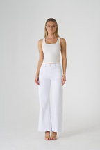 Wanderer White Jeans