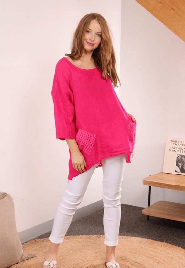 Wednesday Lulu top One size / H.Pink Artemis Top