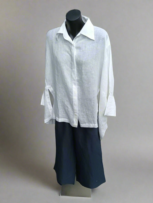 CCB Linen Batwing top