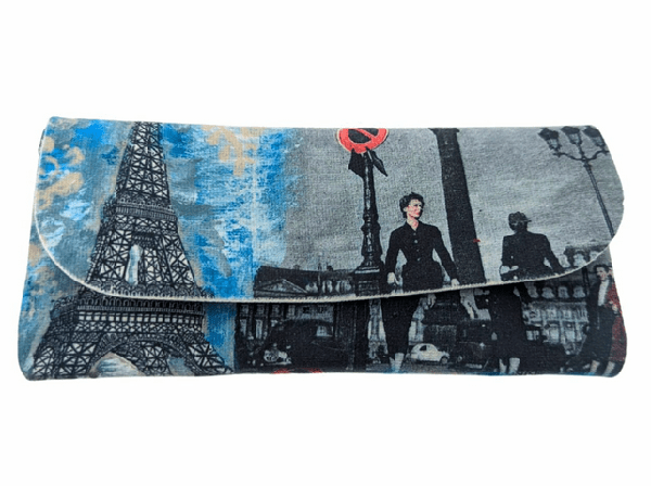 world collection glasses case blue Velour Glasses Case – Paris