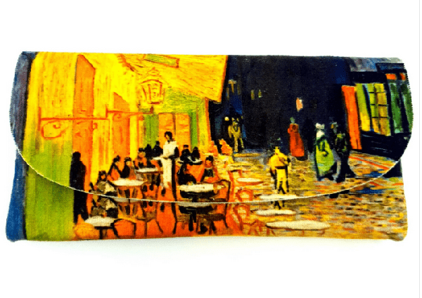 world collection Velour Glasses Case – Terrace of the Café