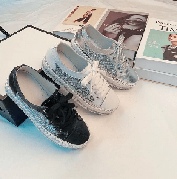 Amaise shoes Ameise Shani Crystal Sneaker