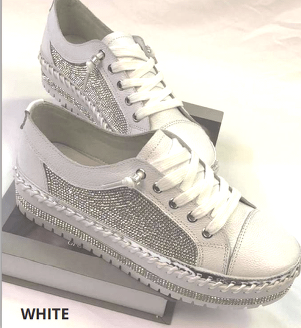 Amaise shoes Ameise Shani Crystal Sneaker