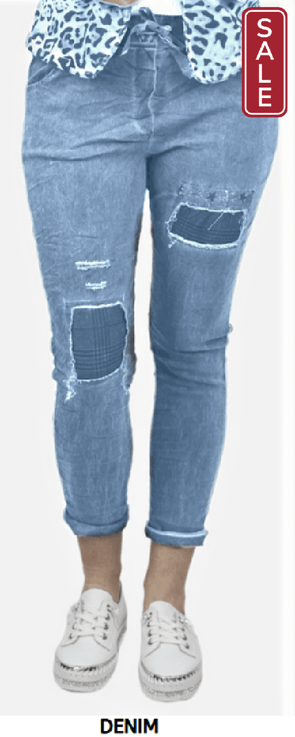 Thea pants Denim blue