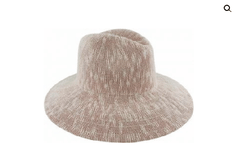 Avenel hat BLUSH Knit Fedora