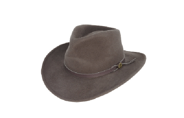 Man from online snowy river hat