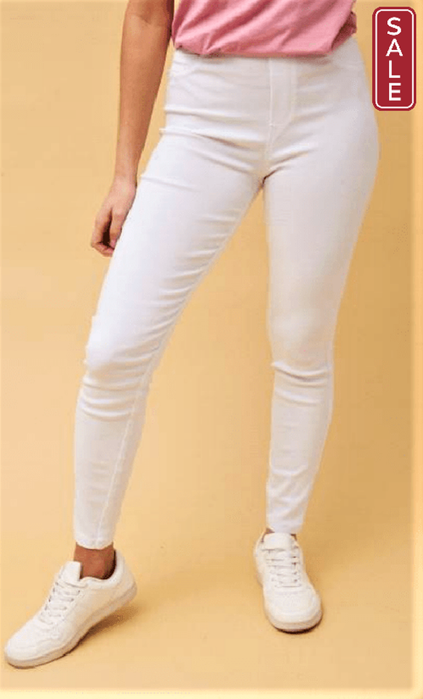 Caroline Morgan Pants 10 / white CKM pants p502564