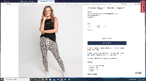 for twenty one Pants Draw string leopard pant