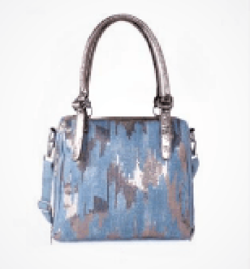 glamour plus Bag Denim Zip Bag