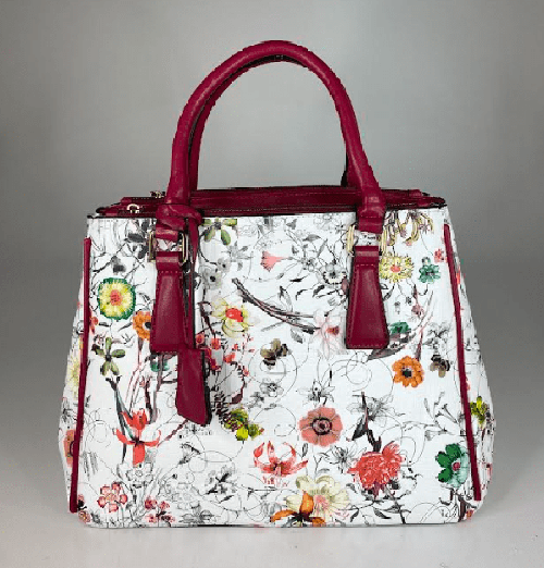glamour plus Bag RED Enchanted Garden Bag