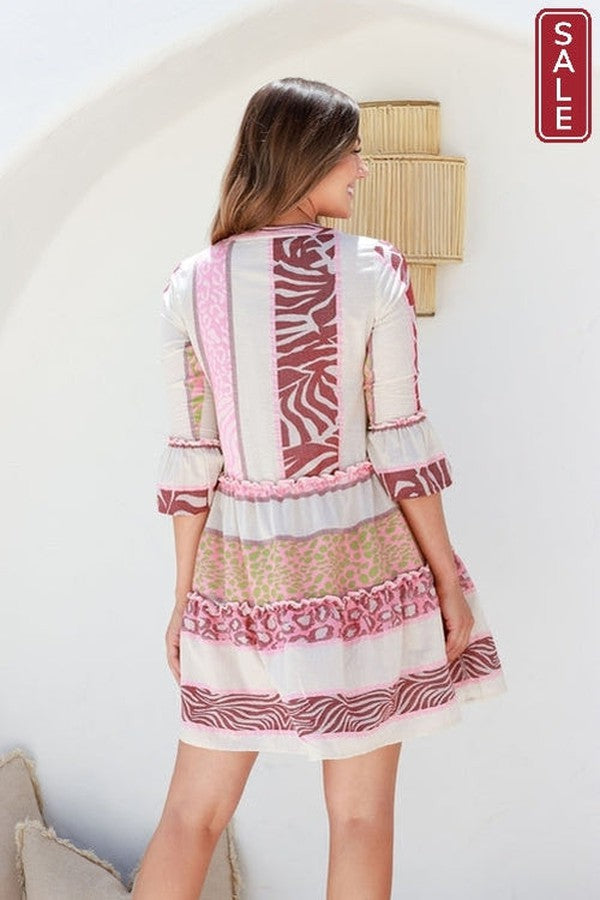 Joop&Gypsy Dresses Mediterranean Animal print dress