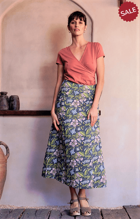 MahaShe skirt Susanna hibiscus skirt