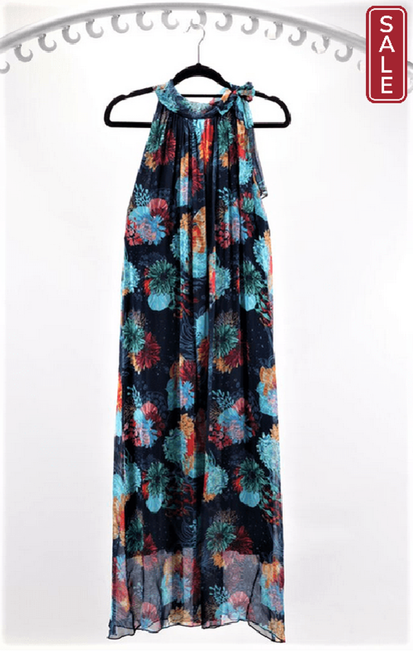 Nyra silk dress