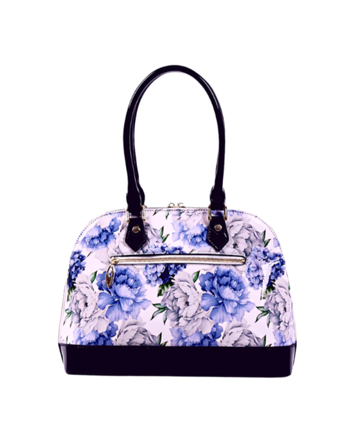 Peony Patent Leather Dome Bag